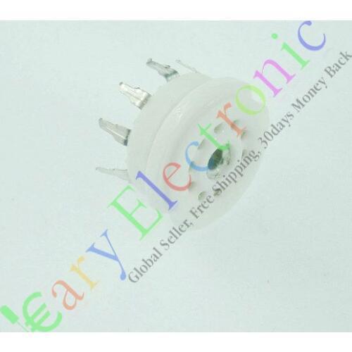 Wholesale and retail 20PCS 9 PIN PCB VACCUM TUBE SOCKET SAVER FOR SHUGUANG 12AX7 12AU7 AUDIO tube amps free shipping