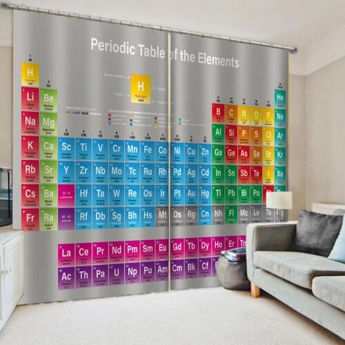 Custom 3D Window Curtain Keyboard Photo Printing Blackout Curtains For Living Room Bedroom Kitchen Curtains Drapes