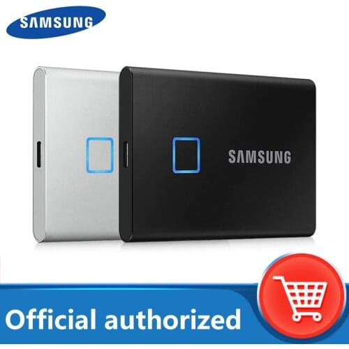 Samsung T7 Touch External Solid State Drive SSD 500GB USB3.2 1TB 2TB Unlock Type-C Interface