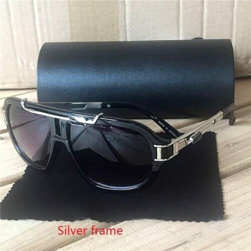 KAPELUS sunglasses designer Sunglasses brand In-kind shooting sunglasses Golden frame flat mirror 8018 Metal frame sunglasses