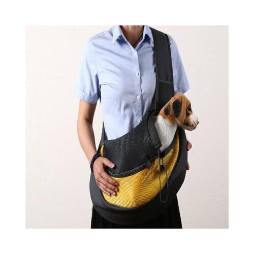 PePet Supplies Pet Bag Going Diagonal Carrying Bag Pet Mesh Cloth Shoulder Bag Dog Bag Cat Bag Dog Backpack