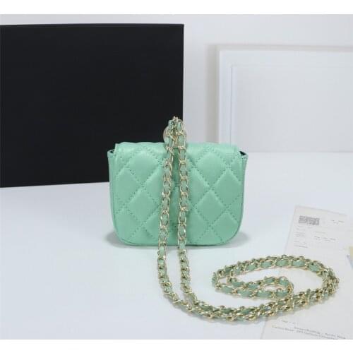 Luxury Designer Female Messenger Bag Leather Sheepskin Letter Maneskin Ladies Chucky Mini Bag Small Classic High Quality