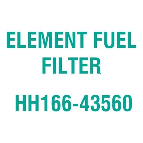 For Kubota HH166-43560 ELEMENT FUEL FILTER