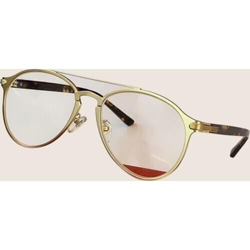 Womens Eye Glasses Frame Mens Vintage Oval Eye Glasses Clear Lens Optical Spectacle Frame Brand