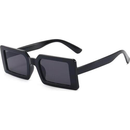 2021 Sunglasses Women Fashion Square Mens Brand Designer Shades Eyewear Computer Street Protect Eyewear Trending Glasses