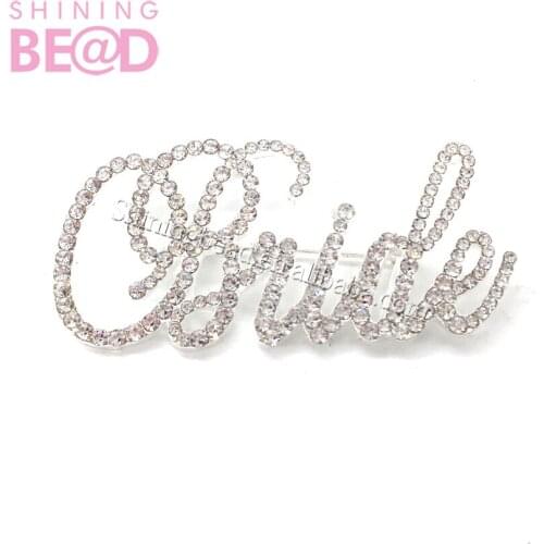 FREE SHIPPING,Rhinestone Sliver Wedding Bride Brooch Pins For Wedding Bride Dress,50Pieces/lot,New Bride Rhinestone Brooches
