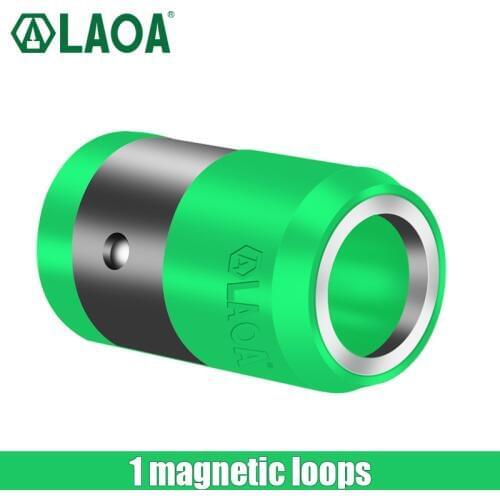 LAOA S2 1/4 “Screwdriver Bit With Magnetic Ring 6.35mm Electric Screwdriver bits and Magnetism Ring
