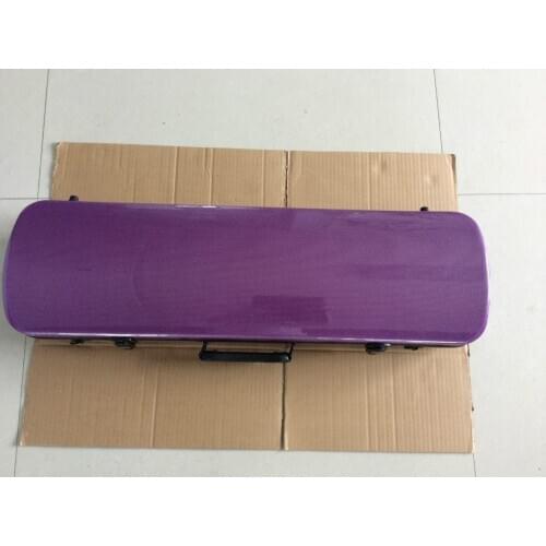 Violin case 4/4 carbon fiber material oblong shape Purple