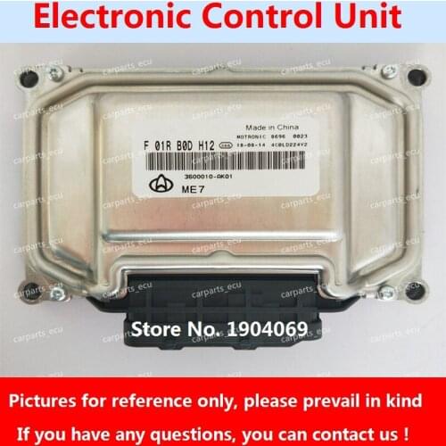 F01R00DH12 F01RB0DH12 3600010-AK01 ME7 ECU Electronic Control Unit F01R00DM95 F01RB0DM95 3600010-W08 For Changan Car