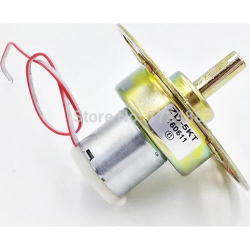 SVC Voltage regulator gear motor DC12V 25mm&33mm shaft length ZD-5KT 32ZY25