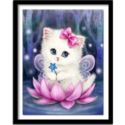Colorful pictures Round 5D diamond painting Full,cat Diamond Embroidery,DIY, crystal cross stitch