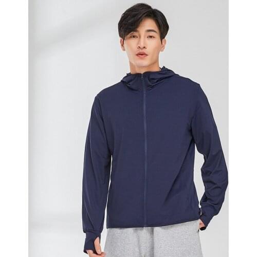 Summer Sun Protection Jacket for Men and Women Thin Outwear Solid Casual Ultra-Light Climbing Cycling Traveling Coat JacketsK062