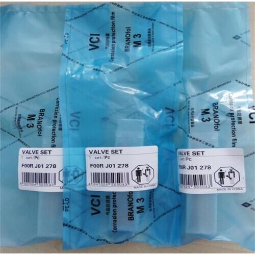 Injection valve set F00RJ01278 for injector 0445120054 0445120057 0445120075