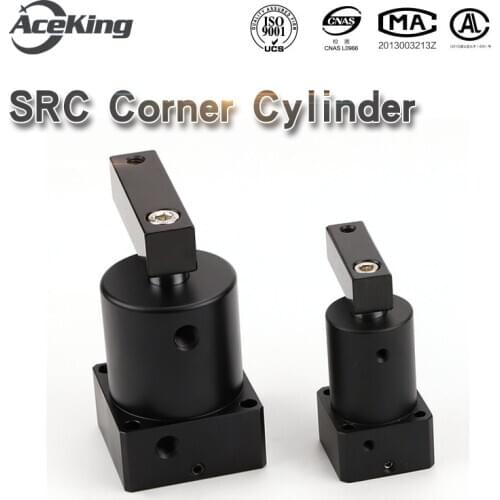 Pneumatic rotation Angle 90 degrees under pressure clamping rotating cylinder src25-l/r-25x90 32x90 40x90 50x90 63x90 rotary