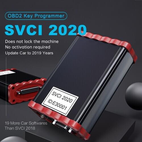 New SVCI 2020 V38.1 OBD2 Key Programmer SVCI Covers VVDI2 2018 2019 No Limited SVCI Abrite Commander For Car Diagnostic Scanner
