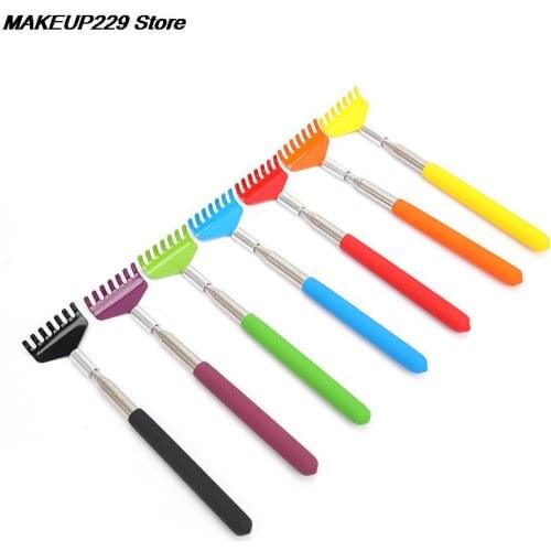 Stainless Steel Claw Back Scraper 1PC Telescopic Retractable Back Scratcher Extendible Body Massage Hackle Itch Stick Health