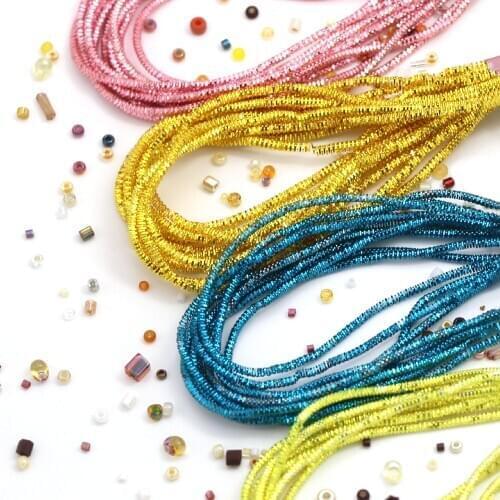 10g Square Copper Wire Hollow Line French Bullion Wire Jewelry Making DIY Patches Embroidery Badge Mat Sew Accessories Gold Work