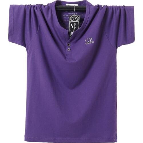 Plus Size 5XL 6XL 7XL 8XL Men Big Tall T-shirt Short Sleeves Oversized T Shirt Cotton Male Large Tee Summer Fit Elastic force