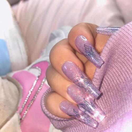 Nail Tips Croissant China