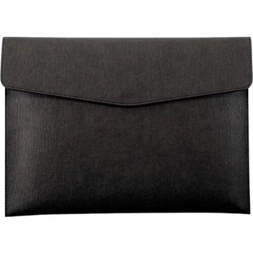 Waterproof Leather A4 Business Briefcase File Folder Document Paper Organizer Storage Bag School Office Stationery