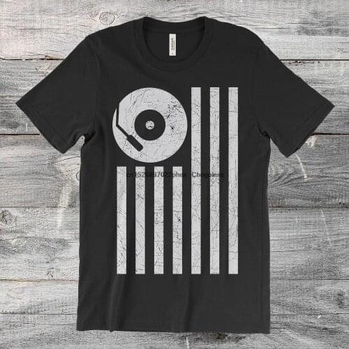 Dj T Shirt American Flag Dj T Shirts Dj Tanner T Shirt Dj Gifts for Men Dj Gift Turntable Shirt Old School Dj Funny Dj Shirt