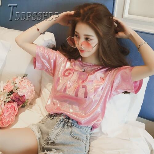 2019 3 Colors Can Choose Women T Shirt Summer Sweet Casual Female Tee Shirts