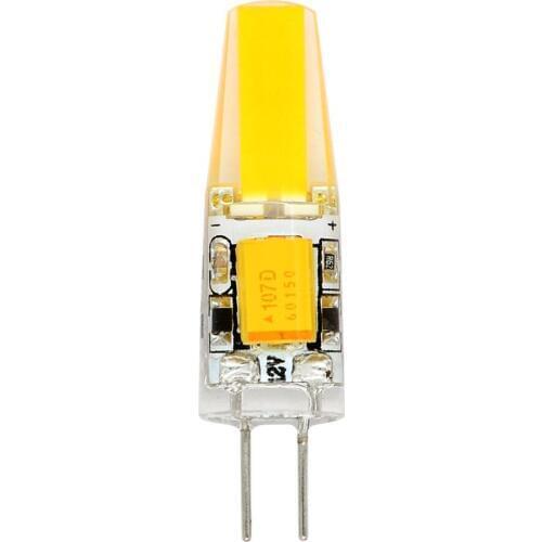 G4 Bi-Pin LED Light Bulb 2W (20W Equal) COB, Warm White 3000K, Cold White 6000K, DC12 Volt, 360 Beam Angle,T3 JC G4 Bi-Pin Base