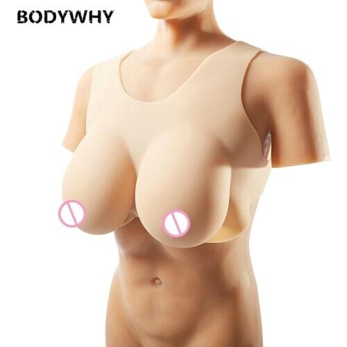 3200g Artificial Silicone Breast Forms Realisitic Huge Breasts For Crossdressers Transgender Transvestite Crossdress