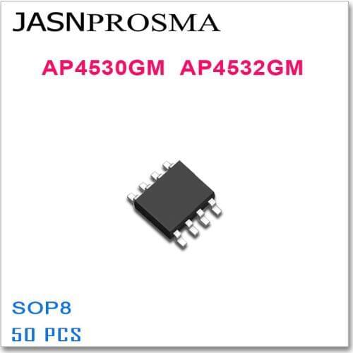 JASNPROSMA 50PCS AP4530GM AP4532GM SOP8 4530GM 4532GM High quality