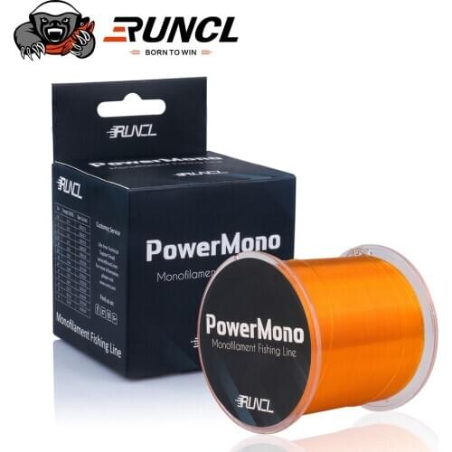 RUNCL 274M 300Yds Nylon Fishing Line Japanese Durable Monofilament Rock Sea Fishing Line Thread Bulk Spool All Size 0.8 To 8.0