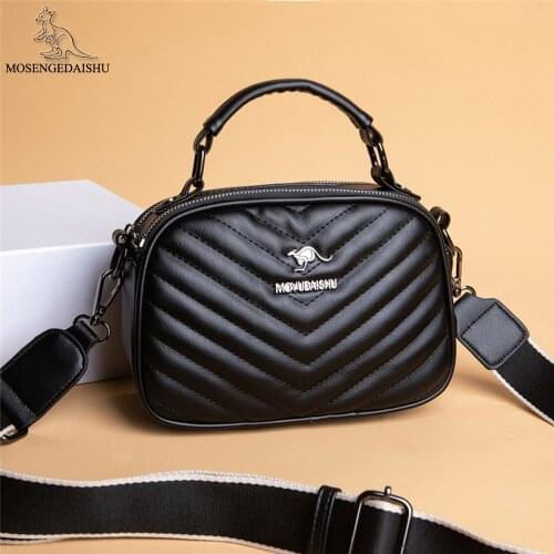 Fashion Letter Design Ladies Shoulder Bag High Quality PU Leather Women Messenger Bags Casual Womens Travel Wallet Bolso Mujer