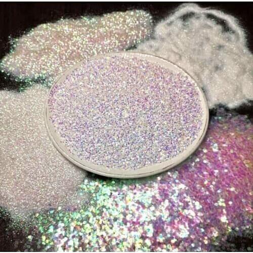 4Color Rainbow White Glitters Sequains Resin Pigment Kit Nail Art Jewelry Making