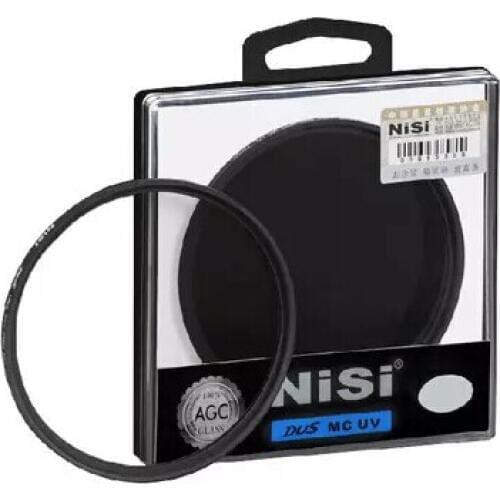 NiSi 55mm Ultra Slim Multi Coated Ultraviolet MCUV MC UV Lens Filter 55 mm Ultra-Violet MC-UV Filters for canon nikon sony