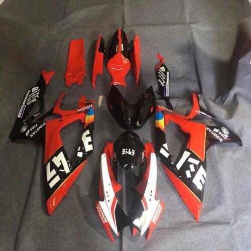 ABS Fairings for GSXR600 06 07 GSXR750 SUZUKI GSX-R600 GSX-R750 2006 2007 red black GSXR 600 750 06-07 K6 K7 fairing kits