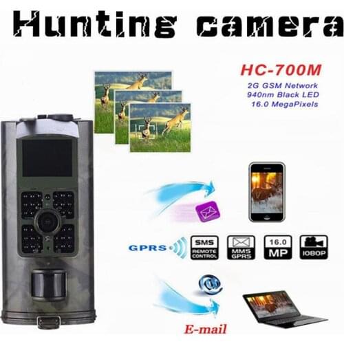 HC700M Hunting Trail Camera Wildlife Camera With Night Vision Motion Activated Outdoor Trail Camera Trigger Wildlife Scouting