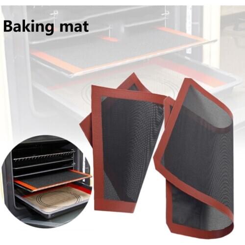 Practical Design Kitchen Baking Mats Tools Silicone Non-Stick Baking Oven Sheet Liner for Cookie Bread Biscuits Perforated BBQ