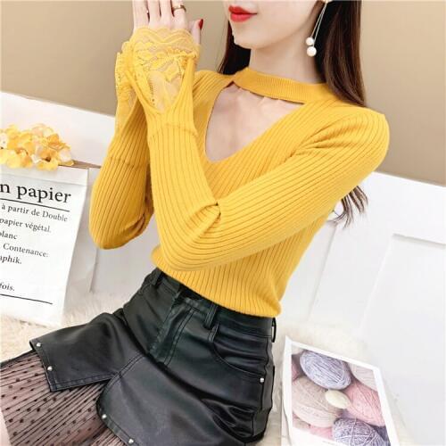 Qingerant Women's V-Neck Pullovers