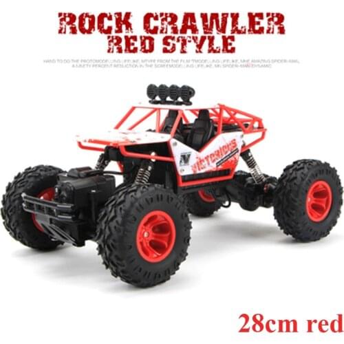 RC Car 4WD 2.4GHz climbing Car 4x4 Double Motors Bigfoot Car Remote Control Model Off-Road Vehicle Toy