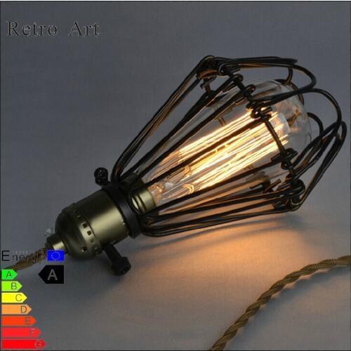 Retro Art Vintage Pendant Lights