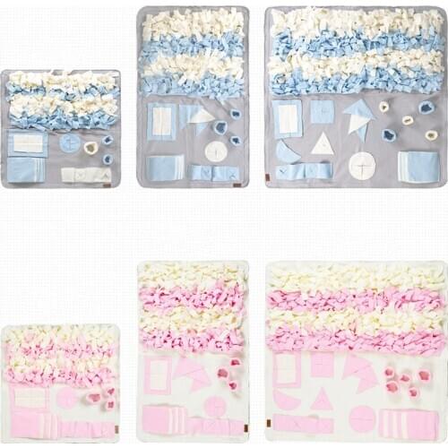 Washable Pet Dog Mat Small-Large Dogs Nosework/Playground Toy Blanket Dog Training Blanket Nose Work Blanket Pet Toys