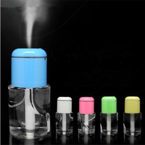New Water Bottle Cap Humidifier Portable USB Mini Air Humidifier essential oil diffuser difusor de aroma Mist Maker Fogger