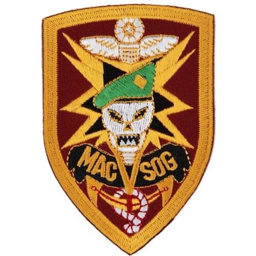VIETNAM MAC V SOG COMMAND STUDIES AND OBSERVATION GROUP EMBROIDERED PATCH Military Store