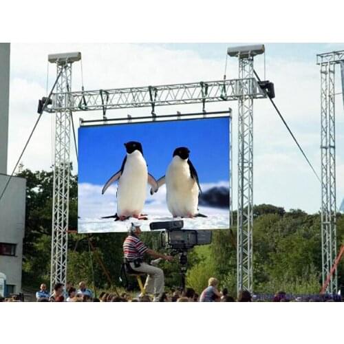 Waterproof Outdoor LED Display Panel Rental P6 576x576mm Full Color RGB SMD LED Digital Signage