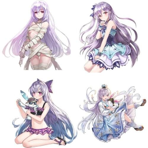 Three Ratels CDM352 Kings Raid Waterproof stickers for moto auto car Gift Bicycle Computer gabinete gamer decals