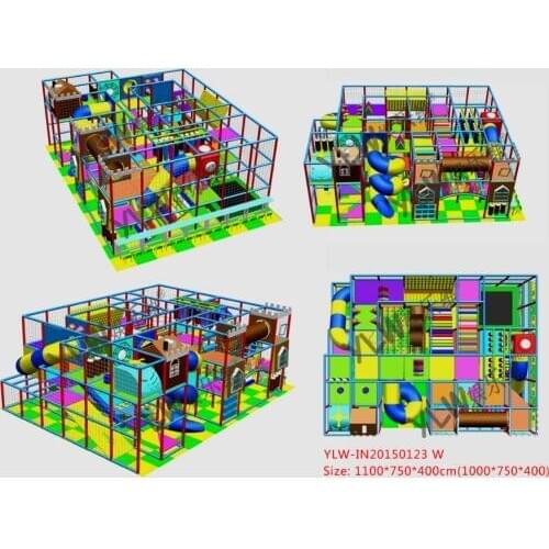 High quality indoor amusement playground,customized kids soft play structure