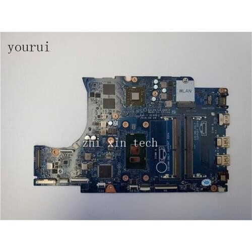 Yourui BAL20 LA-D801P CN-0KFWK9 0KFWK9 KFWK9 Mainboard For Dell 5567 5767 Laptopmotherboard with i7-7500u CPU DDR4 Fully TESTED