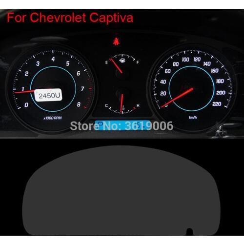 TOMMIA For Chevrolet Captiva 09-17 Screen Protector HD 4H Dashboard Protection Film Anti-scratches Car Sticker