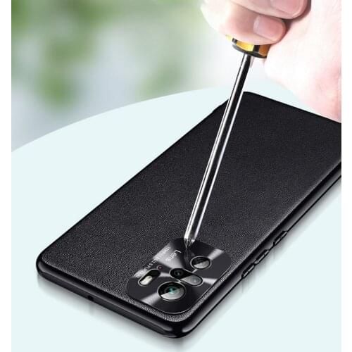 Lens protection phone case For Xiaomi Redmi Note 10 Pro case Redmi Note10 Plain skin smartphone cover for Redmi K40 Pro K40