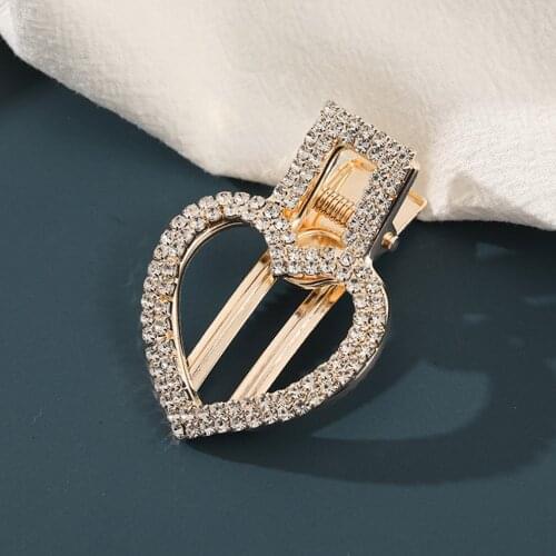 Handmade Pearls Hair Clips Pin for Women Fashion Geometric Flower Barrettes Headwear Girls Sweet Hairpins Hair Accessorie