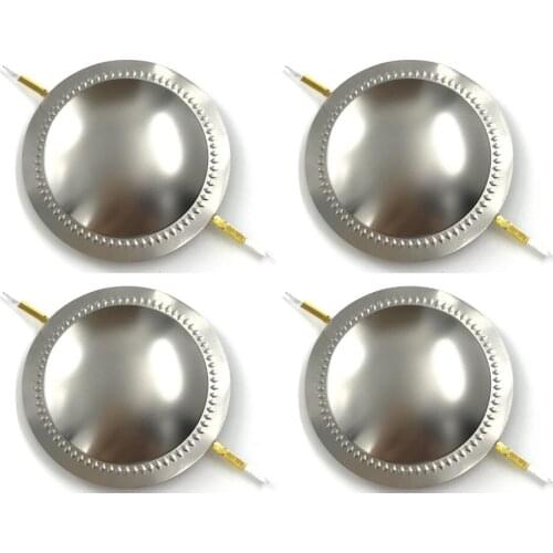 4 pcs 1.75'' 44.4mm 44.5mm speaker part voice coil speaker replacement Tweeter Speaker Dome Titanium diaphragm